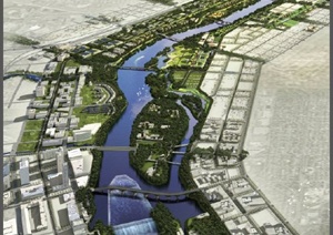 某河道两岸景观规划设计pdf方案