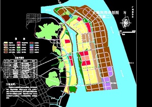 某市新城区总体规划CAD图纸