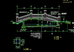 欧式小桥设计CAD详图