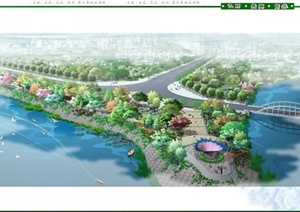 某市藉河城区段生态环境整治工程景观规划设计jpg文本