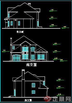 北美风格别墅建筑设计方案(2)