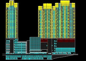 高层商住建筑设计方案图