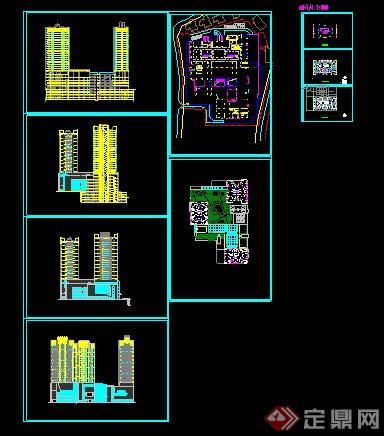 现代高层商住建筑设计方案(3)