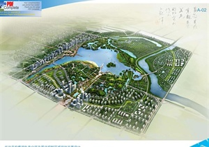 长沙松雅湖生态公园概念规划设计JPG文本