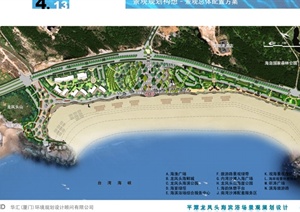某现代海滨浴场景观规划设计pdf方案图
