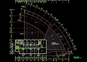 高校行政楼建筑设计CAD施工图