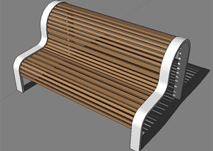 景观座椅设计SU(草图大师)模型