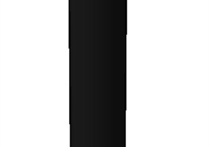 黑色圆柱灯柱SU(草图大师)模型