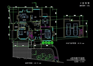江阴某住宅别墅设计CAD方案
