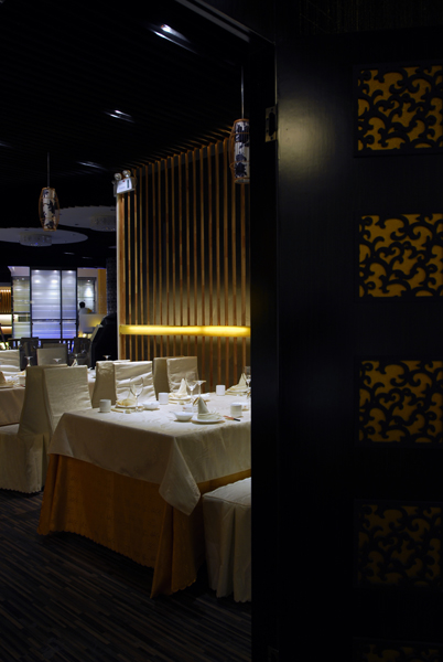 中式风格餐厅室内设计效果图