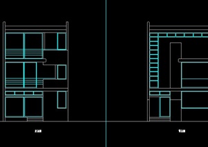 现代三层别墅建筑方案