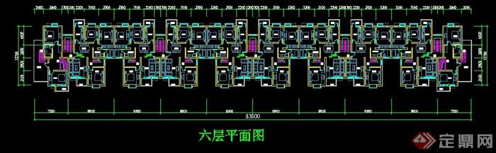 中式花园洋房建筑设计CAD方案(3)