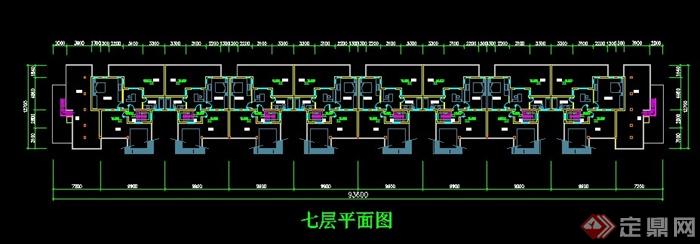中式花园洋房建筑设计CAD方案(4)