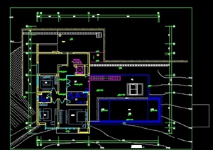 深圳某别墅建筑设计CAD方案