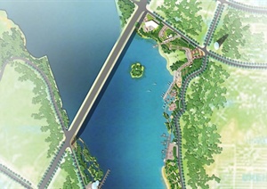 某现代风格滨湖生态公园景观设计pdf文本