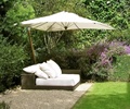 庭院景观,伞躺椅,草坪