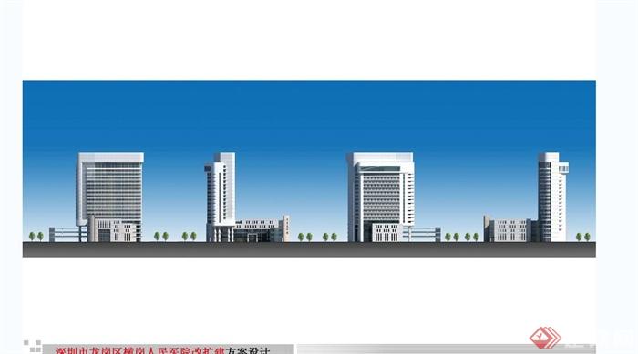 某市人民医院方案设计（含文本、CAD平立剖）(6)