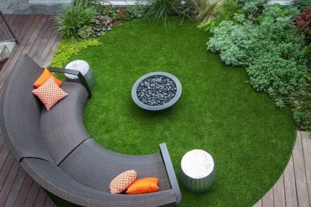 庭院,庭院景观,靠椅,草坪