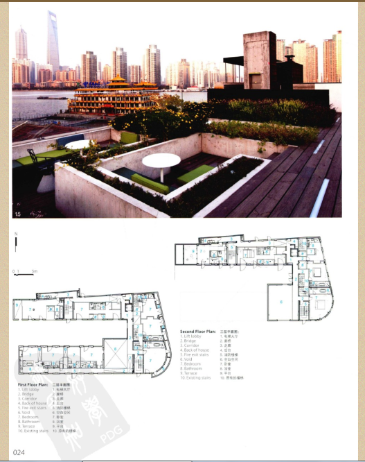 某现代风格酒店会所建筑大系设计pdf方案