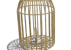 某鸟笼、灯具设计SU(草图大师)模型