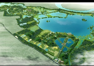 某城市湿地公园规划设计pdf方案