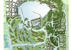 某城市湿地公园总体概念规划设计方案（81页）