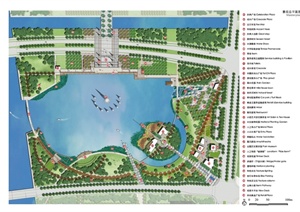 某现代风格新城核心区规划景观设计pdf文本