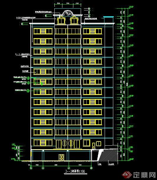 商业建筑、酒店、办公楼建筑施工图（500余套）(1)