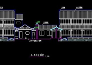 中式庙宇寺庙建筑设计施工图