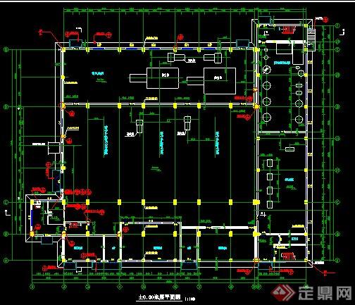 集中供热站建筑设计施工图总图(3)