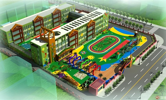 邹城市体艺幼儿园方案设计