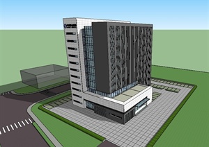 159套不同风格造型的建筑楼设计SU(草图大师)模型