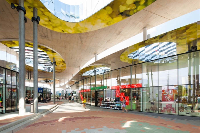某现代风格奥地利购物中心建筑就设计jpg实景图