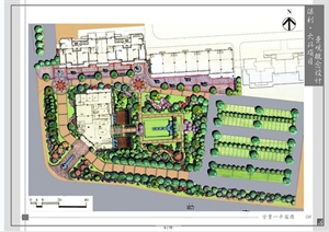 某欧式风格住宅小区景观规划设计方案JPG文件