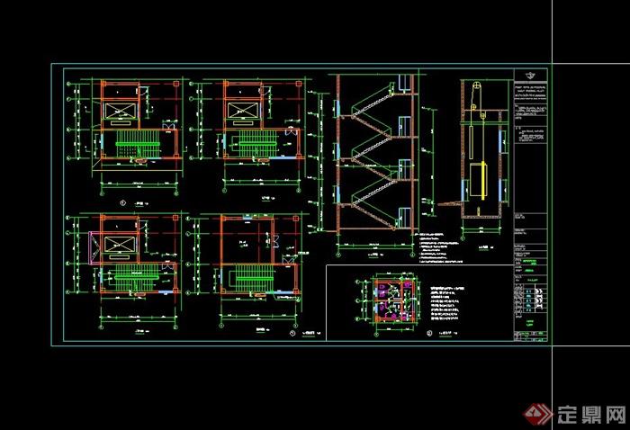 某产业园厂房建筑设计CAD施工图(7)