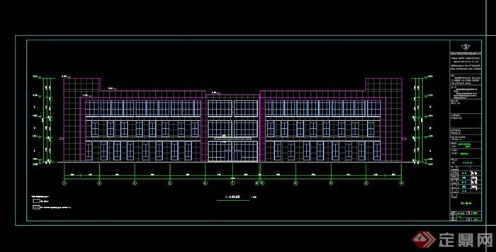 某产业园厂房建筑设计CAD施工图(6)