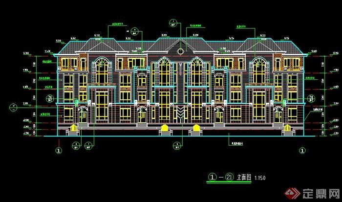 48.3mx13.3m多层住宅楼建筑施工图(2)