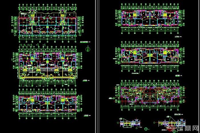 48.3mx13.3m多层住宅楼建筑施工图(6)