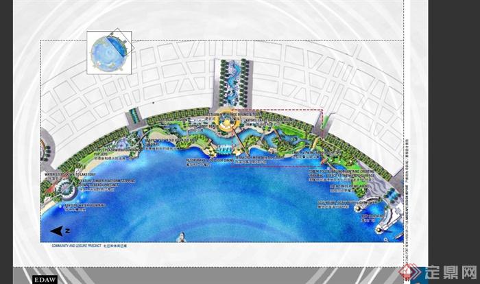 某现代风格滨水城区景观设计PDF文档(22)