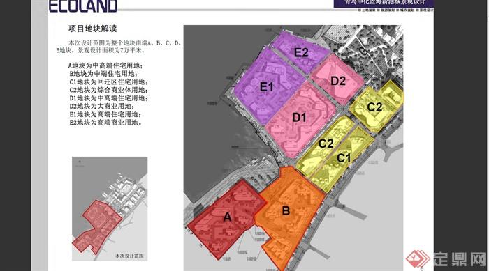 某欧式风格新港城景观规划设计PDF方案(5)