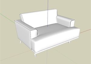 某客厅沙发设计SU(草图大师)模型