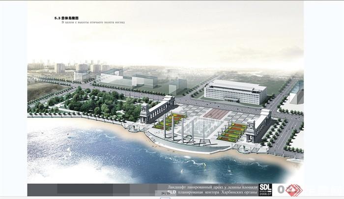 某俄罗斯列宁广场景观规划设计JPG方案(6)