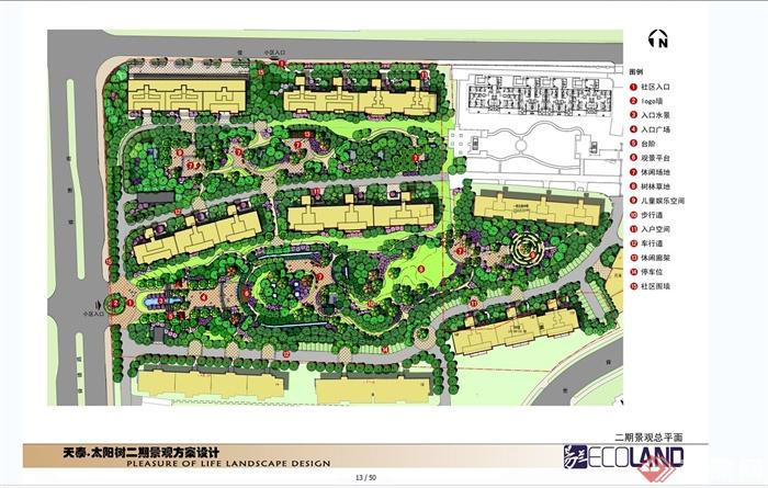 某新古典风格住宅小区景观规划设计JPG方案(4)