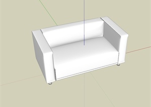 室内空间沙发设计SU(草图大师)模型