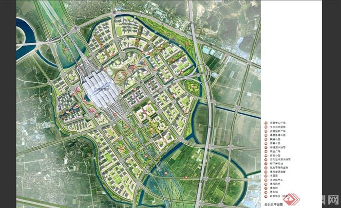 广州某铁路新客站地区公共绿化和广场景观工程设计PDF方案(5)