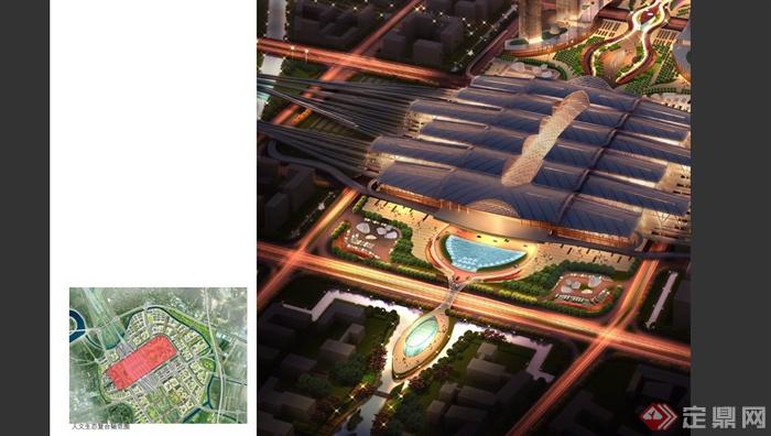 广州某铁路新客站地区公共绿化和广场景观工程设计PDF方案(18)