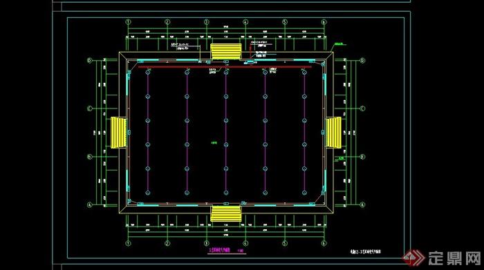 某茶厂工艺车间建筑设计CAD施工图全套(8)
