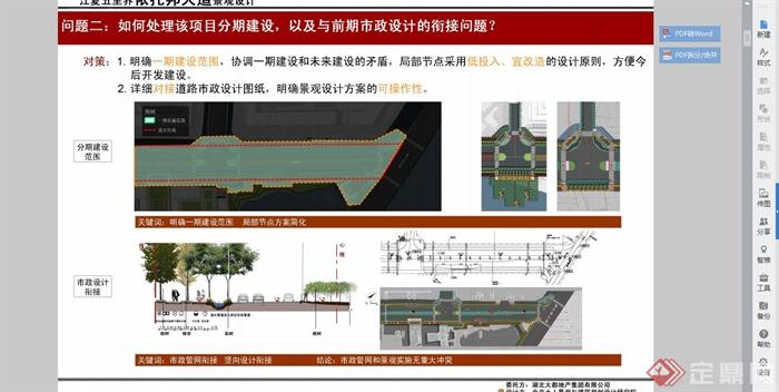 湖北武汉江夏伊托邦大道景观规划设计PDF方案(2)