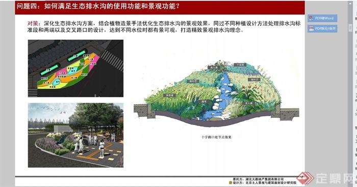 湖北武汉江夏伊托邦大道景观规划设计PDF方案(5)