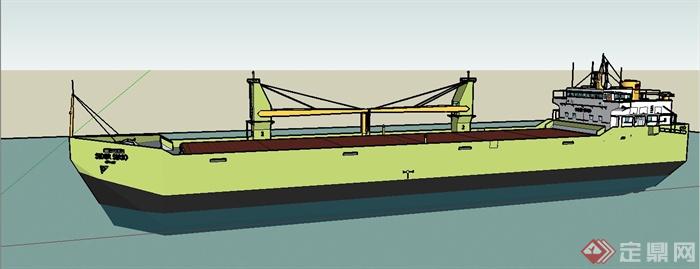 某现代风格航海船只设计SU模型(2)